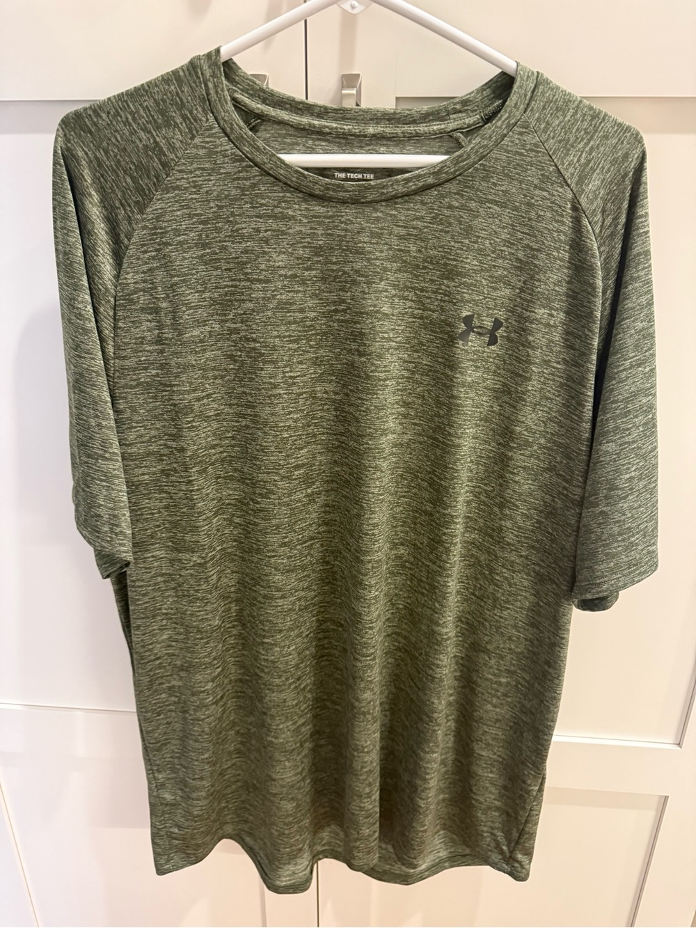Under Armour Olive Green Tech Short-Sleeve Performance Tee